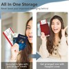 Spider Passport Holder with Vaccine Card Slot RFID Blocking Passport