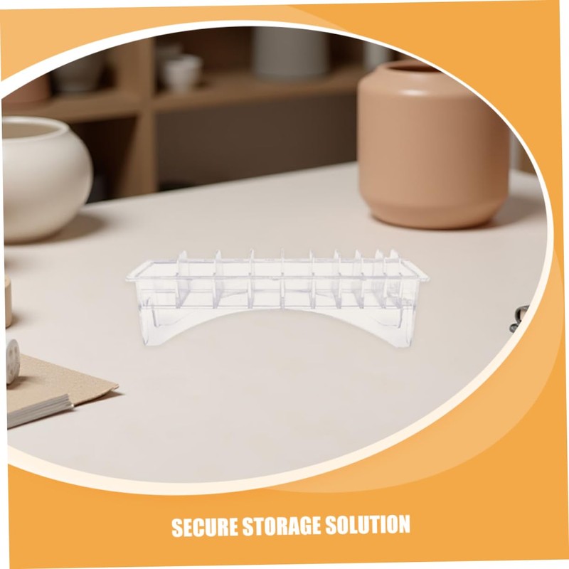 DECHOUS 2pcs Hair Clipper Storage Organizer Durable Limit Comb Holder