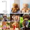 NUOBESTY (35cm, White) - Doll Stands Display Holder Doll Bracket