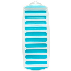 Meadow Lane Ice Stick/Cube Tray, Teal Blue, 1-Tray, Narrow and Long for Sports Bottles