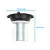 2Pcs Carburetor Vacuum Diaphragm Valve Slide Compatible with Kawasaki Brute