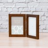FUJICOLOR 4512TL Wood Picture Frame, Large Size x 2 Sides,