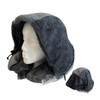 Lights Out Hooded Travel Pillow - Memory Foam Neck Support