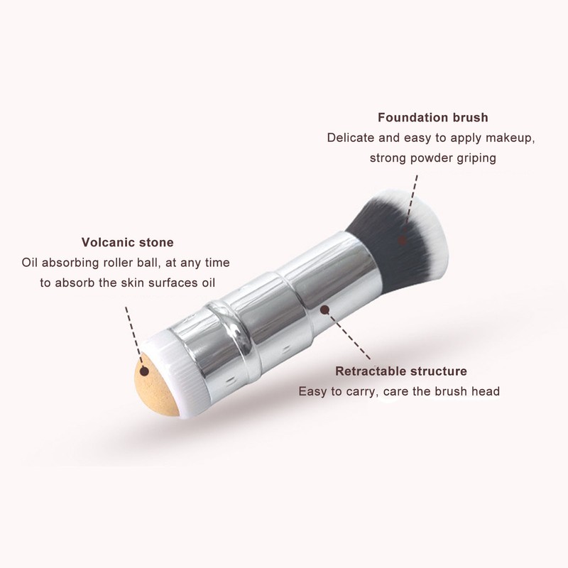 Face Oil Absorbing Roller Double Headed Remove Excess Oil Volcanic