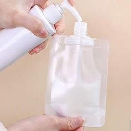 non-brand Decoction pouch, lotion, shampoo, tube, travel facial cleansing container, transparent / 소분파우치 로션 샴푸 튜브 여행용 세안용품 용기 투명