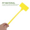 OUNONA Waterproof Plant Markers 30 CM Yellow 10 PCS