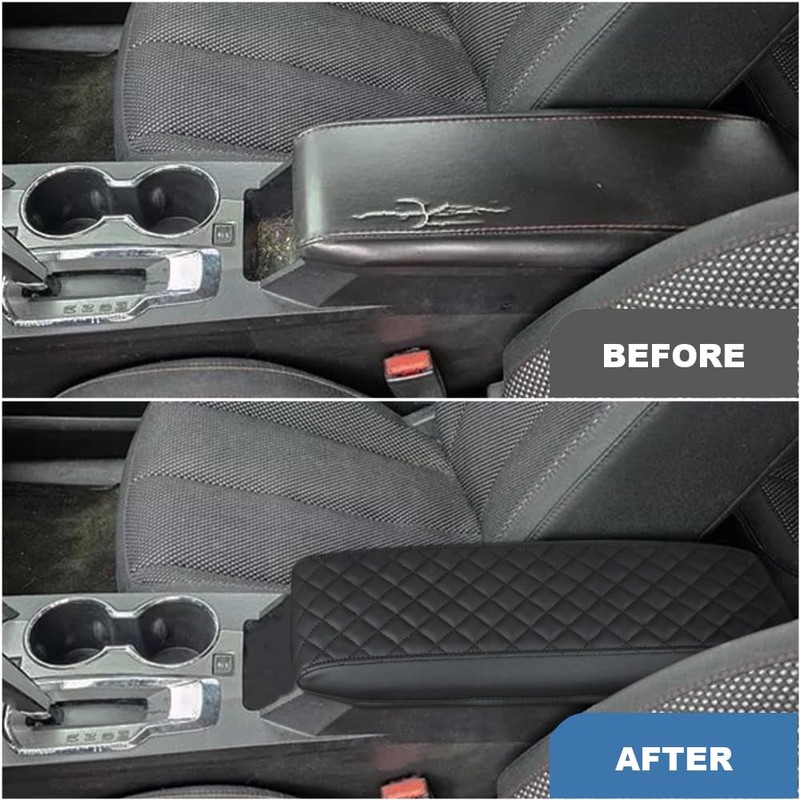 DEYTOP Center Console Cover for Chevy Equinox 2010-2017 Accessories Armrest