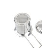 Infusor de té de hojas sueltas de acero inoxidable con