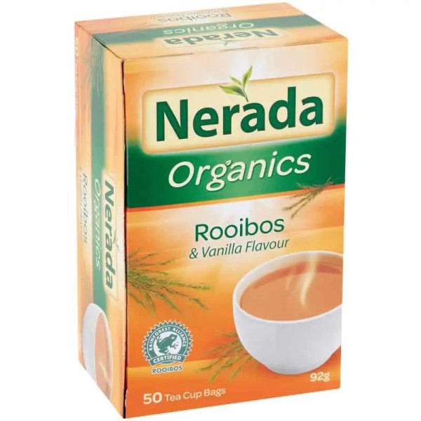 Nerada Organic Rooibos & Vanilla Tea Bags 50 Pack
