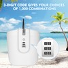Anti-Theft Lock Box, Portable Security Lock Bag, Mobile Travel Safe
