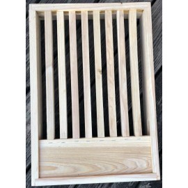 SteeleyBee Cypress 8 frame slatted rack for Langstroth bee hive