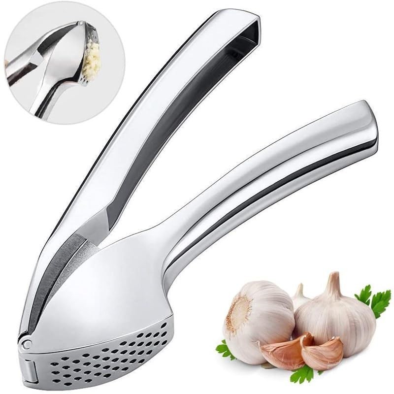 Ultra Premium Garlic Press – Heavy-Duty Garlic & Ginger Crusher