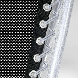 POFET Universal Replacement Cords Laces Recliner Replacement Elastic Cord for Zero Gravity Chair, Garden Sun Recliners, Lounge Chair and Bungee Chair, 4 Pack, Gray