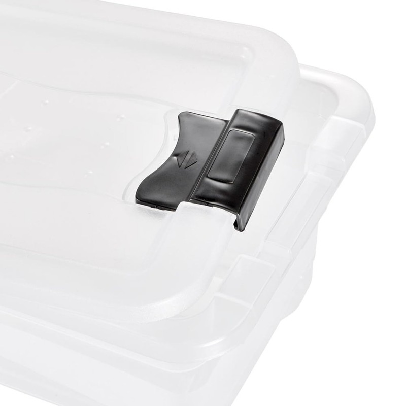 Keeeper Cornelia Storage Box with Lid and Clasp, 29.5 x