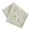 Blooming 138857-0001-05 Wedgwood Towel Handkerchief Magnolia (Green) [100% Cotton] Women's