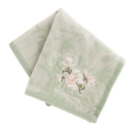 Blooming 138857-0001-05 Wedgwood Towel Handkerchief Magnolia (Green) [100% Cotton] Women's 11.0 inches (28 cm), green