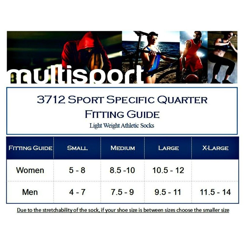 Eurosocks 3712 CoolMax - Calcetines abiertos de cuarto blanco, talla