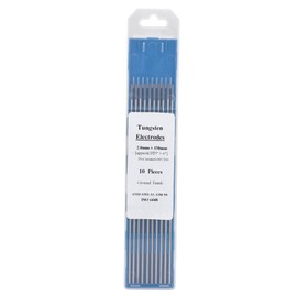 10pcs WC20 Cerium Tungsten Electrode Gray Tip for DC TIG Welding Machine (2.0x150mm)