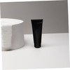 TOPPERFUN Black Gloss Plastic Cosmetic Soft Tube Large Capacity Lotion
