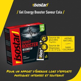 Isostar Gel Energy Booster Cola 100g (5x20g)