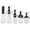 6 African American African American Black Fist Afro Combs