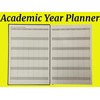 Academic Diary 2025-2026 A4 Week to View Appointment Mid Year