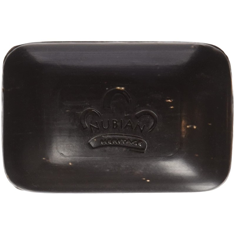 Nubian Heritage African Black Bar Soap with Oats and Aloe