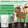 BiKontrun Soluble Drench Powder, Dewormer for Cattle and Sheep, 3.5