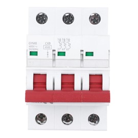 GYM8-C45 Miniature Circuit Breaker MCB 3P 400VAC Rated Current 40A/50A/63A63A