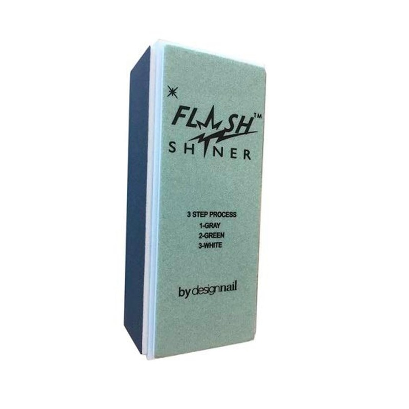 Design Nail Flash Shiner 3-Way Shine Buffer Block
