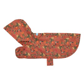 RC Pets Packable Waterproof Rain Poncho – Lightweight, Compact & Adjustable Dog Jacket | X-Small, Clay Floral