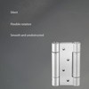 4-inch Double-Acting Spring Door Hinges, Heavy-Duty Ball-Bearing self-Closing Stainless Steel