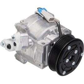 Air Conditioning AC Compressor Compatible with C-hevy Sonic 2013 2014 2015 2016 2017 2018 LS LT LTZ 1.8L Air Conditioning Parts Replace 42623008 CO29167C 98496 94517799 95370313
