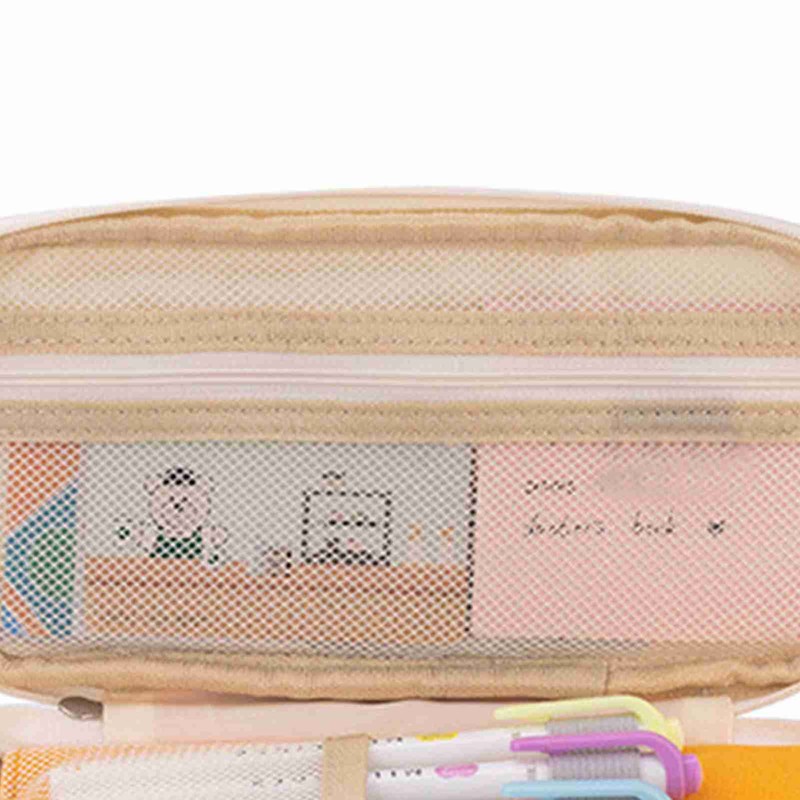Big Capacity Pencil Case Multifunctional Orderly Storage Multiple Grids Stationery