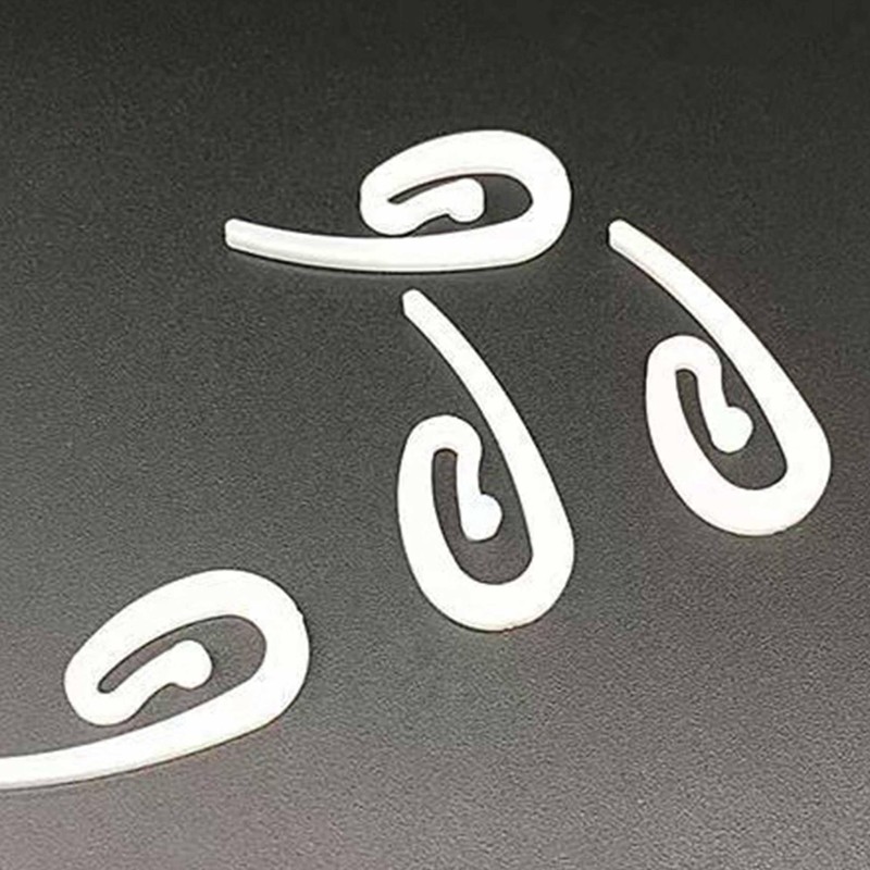 White Plastic Curtain Hooks | Hooks For Pencil Pleat, Window,