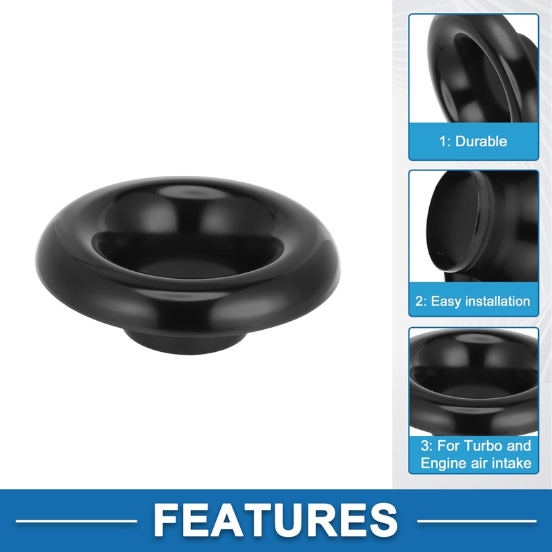 A ABSOPRO Velocity Stack Bellmouth Durable 2.87" ID 6.50" OD