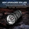 ULTRAFIRE Red LED Flashlight, 10W Single Mode Red Light Flashlight