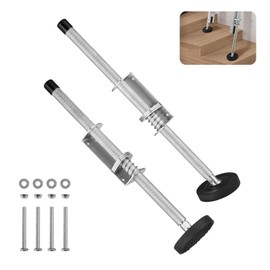 VEVOR VEVOR Ladder Levler, 20 inch Steel 550lbs Load Ladder Leveling Tool, Pitch Hopper, Stair Ladder Stabilizer with Storage, Easy to Use for All Surfaces,Extension Ladder Accessories for Uneven Ground