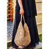 Crochet Tote Bag Knitted Shoulder Tote Bag for Women Soft