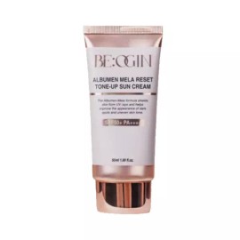 Biozin 비오진 전인화 생얼 선크림 알부민 톤업 멜라리셋 기미 50ml 1개 Biojin Jeoninha Sun Cream Albumin Tone-Up Melariset Spot Treatment 50ml 1pc