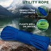 TECEUM Rope – 46M x 6mm (1/4 Inch) – Blue