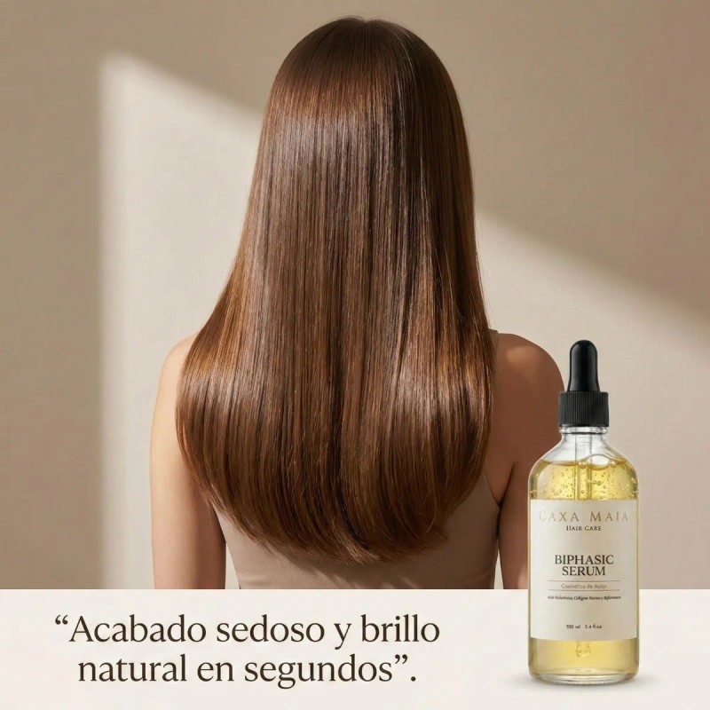 Sérum Capilar Anti Frizz Caxa Maia 100ml Brillo Natural