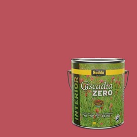 Rodda Paint CASCADIA ZERO Interior Satin Paint & Primer in One, 1-Gallon, Romeo O Romeo