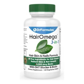 Vitaminas Crecimiento Cabello Hairomega Drfor