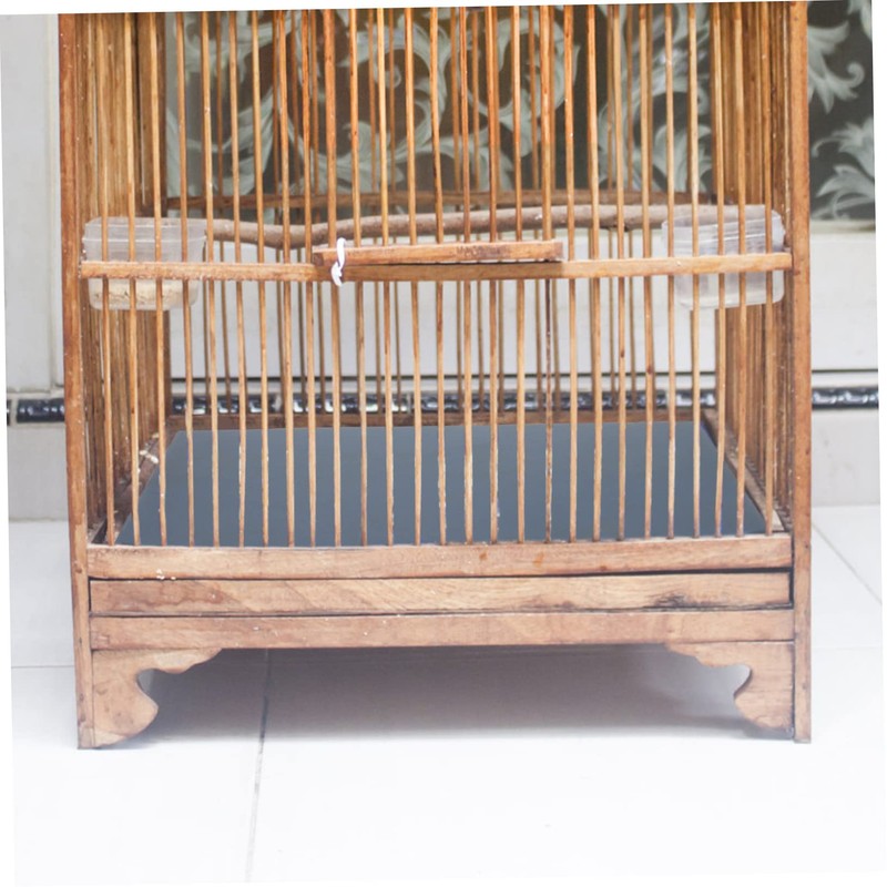 SUPVOX 10 Pack Parrot Cage Sand Sheets Birdcage Liner Abrasive