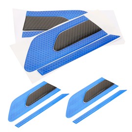 Outanaya 4Pcs Car Reflective Stickers Wheel Rim Safety Decals Easy Install Car Warning Reflectors for Enhanced Visibility Low Light Conditions