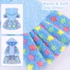 Wansommy Warm Dog Dress, Winter Small Dog Sweater Dress Girls,