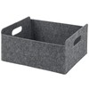 Nivofu Felt Storage Basket, Sturdy, Felt Basket, Foldable Felt Box
