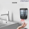 Interhasa! Soap Dispenser Automatic Hand Soap Dispenser Wall Mounted 600ml/20oz