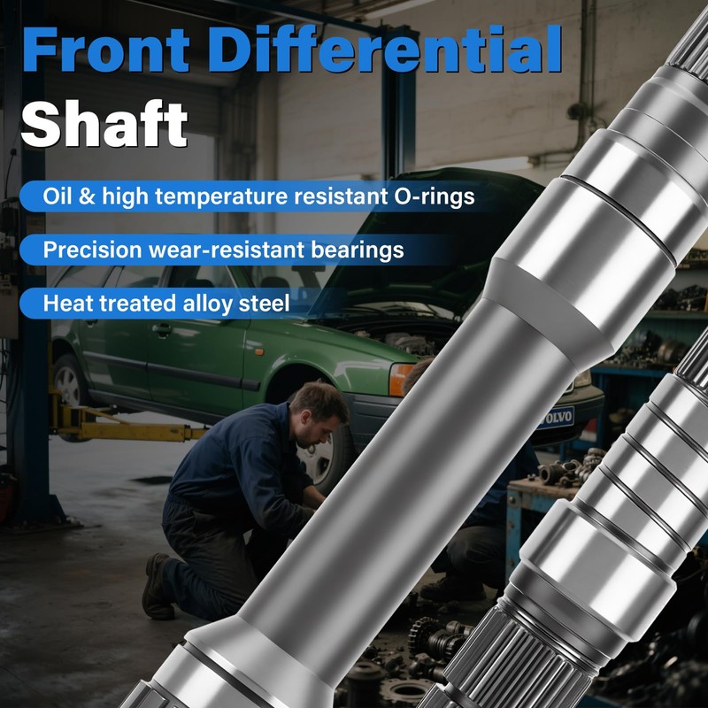 LINKCRO Front Differential Axle Intermediate Shaft Kit - Compatible with